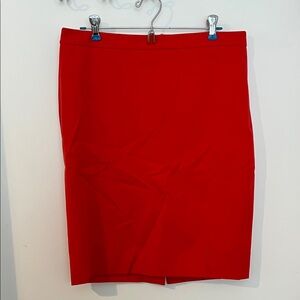 J Crew Tomato Red Women's Skirt